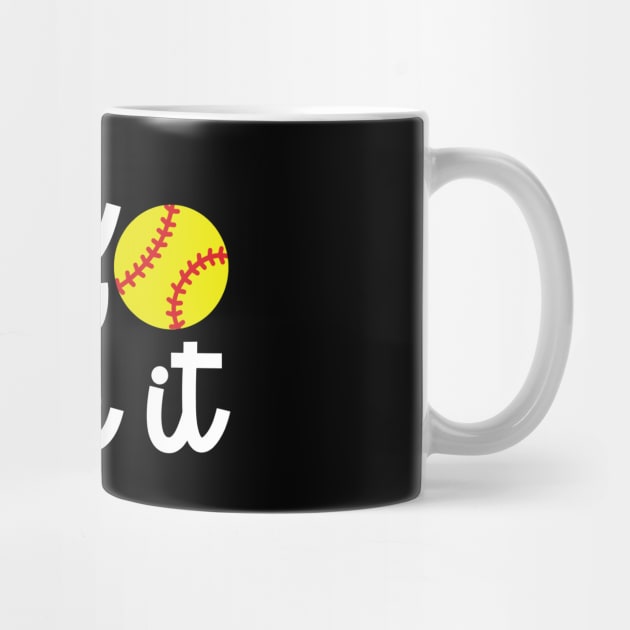 Run Like You Stole It Softball Player Mom Dad Funny by GlimmerDesigns